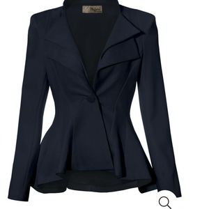 Blazer-Double Notch Lapel